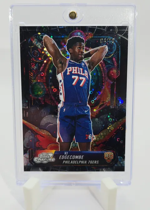 VJ Edgecombe 2025-26 Topps Cosmic Chrome Basketball - Propulsion #PRP-18 Black
