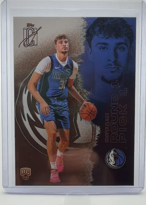 Cooper Flagg 2026 Topps Signature Class #101 Bronze
